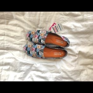 Sketchers BOBS Cat Scratch Slip-On Shoes -Party